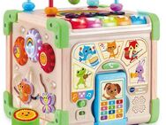 Vtech® Motorikwürfel Vtech Baby, Interaktiver Holz-Spielwürfel, FSC® - schützt Wald - weltweit