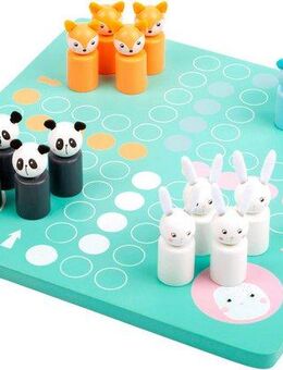 Small Foot Spiel Ludo, Pastell, Gesellschaftsspiel