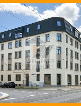 4 Raum DG-Wohnung mit Aufzug, zwei Bäder, Balkon in Debschwitz! Frisch saniert! - Gera