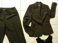 Esprit Hosenanzug schwarz Hose Gr. 38, Blazer Gr. 40 + TOP - Chemnitz