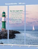 Bestatterbedarf - -Dekoration: Roll-Up-Display - Westmolenfeuer Warnemünde - 300x200cm in 26382