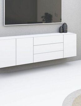 borchardt Möbel Sideboard Sophia, Breite 190 cm, hängend und stehend montierbar