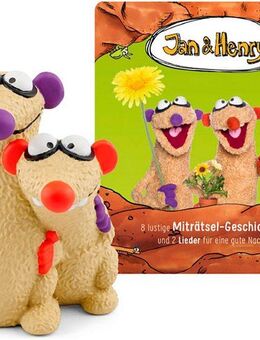 tonies Hörspielfigur Jan & Henry - 8 Rätsel und 2 Lieder