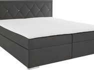 Leonique Boxbett Alfie, Bestseller, wahlweise mit Bettkasten, mit Straßsteinen im Kopfteil, H2, H3 und H4 wählbar