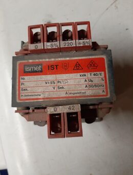 Steuer Trafo Schweißgerät 42 Volt - Büdingen