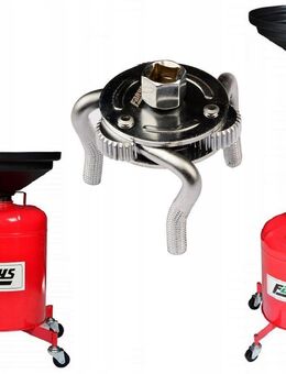 Ölwechselbehälter Schüssel Ölwechsel Ölwanne im Set mit Ölfilter Werkzeug - Wuppertal