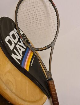 Donnay Tennisschläger CGX 25 Graphite Composite grau mit Hülle schwarz Vintage - Essen