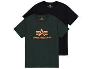 Alpha Industries T-Shirt Alpha Industries Men - T-Shirts Basic T-Shirt BL 2 Pack