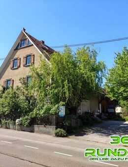 Charmantes Fachwerkhaus mit ELW, Atelier und Ausbaureserve - Wohnen & Arbeiten unter einem Dach - Reutlingen
