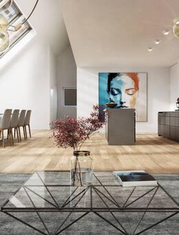 5-Zimmer-Neubauwohnung auf zwei Etagen zum Schlosshof - Korntal-Münchingen