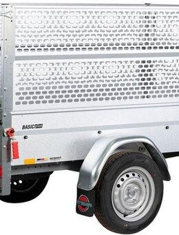 STEMA PKW-Anhänger Basic 750 Kippsdeichsel, max. 554 kg, 2-tlg., inkl. Gitteraufsatz