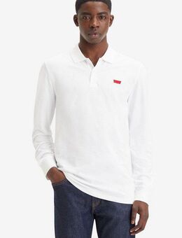 Levi's® Langarm-Poloshirt mit Logo Stickerei