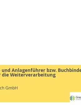 Maschinen- und Anlagenführer bzw. Buchbinder (m/w/d) für die Weiterverarbeitung - Barleben