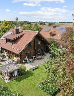 Nachhaltig wohnen: Vermietetes Vollholzhaus in familienfreundlicher Lage im Landkreis Erding - Kirchberg (Bayern)