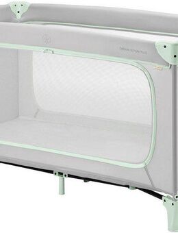 Hauck Baby-Reisebett Dream N Play Plus, Dusty Mint, Vorderausstieg