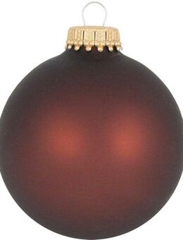 Krebs Glas Lauscha Weihnachtsbaumkugel CBK83313, Weihnachtsdeko, Christbaumschmuck, Christbaumkugeln Glas (8 St)