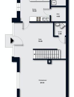 Familienfreundliche Maisonettewohnung mit 2 Etagen, Garten, Terrasse & Balkon - Bremen