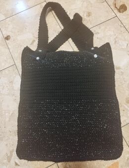 Glitzer - Schopper / Tasche / Umhängetasche mit Strasssteine - Kerken