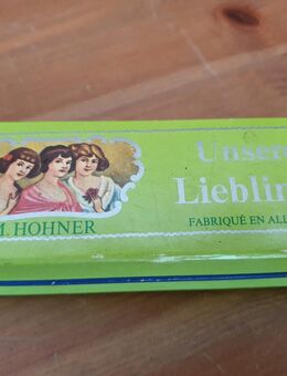 Alte 'M.Hohner - Unsere Lieblinge' Mundharmonika - Witten