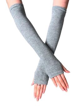 Handstulpen Fingerlose Armstulpen Stulpen Fingerlos grau - München