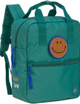 LÄSSIG Kinderrucksack Little Gang, Mini Square Backpack, dark green