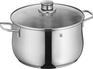 WMF Fleischtopf Diadem Plus, Cromargan® Edelstahl Rostfrei 18/10 (2-tlg), breiter Schüttrand, außergewöhnliches Design, spülmaschinengeeignet