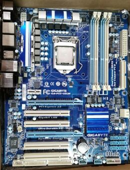 Gigabyte GA-P55-UD3R Motherboard Intel P55 LGA 1156 DDR3 DIMM - PC ATX Mainboard für Intel i5 Prozessoren - Landsberg (Lech)