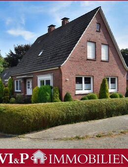 Familienfreundliches Wohndomizil auf traumhaften Eckgrundstück in Bunde - Bunde