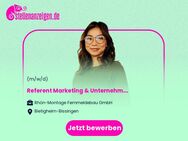 Referent Marketing & Unternehmenskommunikation (w/m/d) - Frammersbach