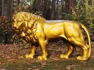 Löwin in Berlin gibt's nicht ... Doch gibt es, worauf warten Sie sich einen solchen Deko Löwe lebensgroß oder ein 3D Löwin in Ihren Garten zu stellen ... ... - Heidesee