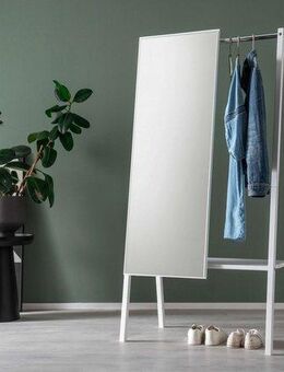 Home affaire Garderobenständer Progress, in 4 Ausführungen, mit oder ohne Spiegel, (stabile Konstruktion), FSC zertifizierte Garderobe aus Fichte Massivholz, weiss lackiert