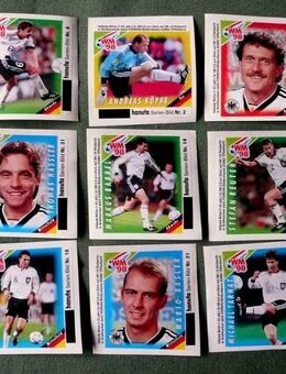 Konvolut von Hanuta Sammelbilder WM 1998 - Niederfischbach