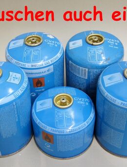 Campingaz Konvolut 4Stk CV470 & 1Stk CV270 angebrochen Easy Clic GAZ - Ober-Ramstadt