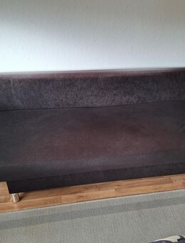 Sofa mit Schlaffunktion und Kasten - Bad Bodenteich