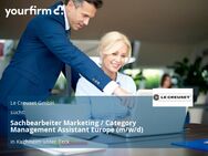 Sachbearbeiter Marketing / Category Management Assistant Europe (m/w/d) - Kirchheim (Teck)