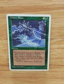 Magic The Gathering-Sammelkarte-Winter Blast - Nörvenich