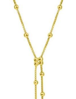 Firetti Kette mit Anhänger Schmuck Geschenk Silber 925 Halsschmuck Halskette Y-Kette mit Kugeln