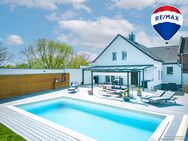 Leben wie im Urlaub - Exklusives Zuhause mit Pool, Panorama & Doppelgarage - Gommern