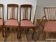 Holzstühle, klassisch - 3 Stück - neuer Bezug in Altrosa - Saisonangebot! in 80809