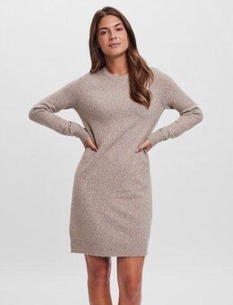 Vero Moda Strickkleid VMDOFFY LS O-NECK DRESS GA NOOS