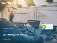 Sales Manager*in (m/w/d) - München