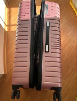 Koffer-Set - 1 x benutzt - neuwertig - gr. + kl. Koffer Farbe rosa/altrosa - Gießen