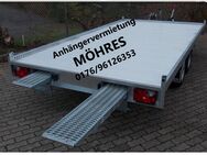 KFZ Anhänger PKW Trailer Autotransportanhänger leihen mieten - Eußenheim