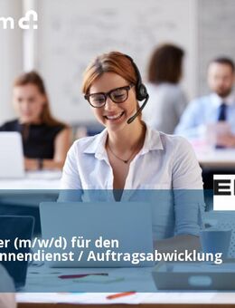 Mitarbeiter (m/w/d) für den Vertriebsinnendienst / Auftragsabwicklung - Südharz