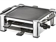 Rommelsbacher Raclette RCC1000, 4 Raclettepfännchen, 1000 W