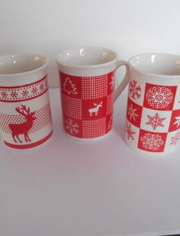 Becher Set - Winter / Weihnachtsmotiv - Unna