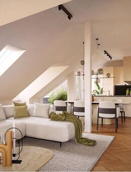 2 Zimmer-Dachgeschoss-Wohnung mit ca. 56m² und Terrasse - Potsdam