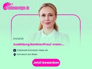 Ausbildung Bankkauffrau/-mann oder Kauffrau/-mann für Versicherungen und Finanzanlagen - Emmerich (Rhein)