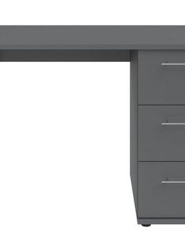 VOGL Möbelfabrik Schreibtisch Tobi, optional mit Tastaturauszug, mit 3 Schubkästen, Breite 115 cm, Made in Germany