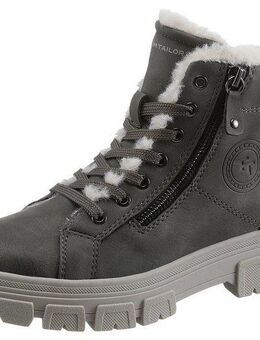 TOM TAILOR Winterboots Plateauboots, Winterboots mit Zierreißverschluss